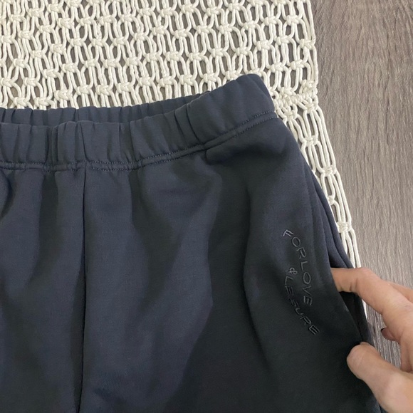 NEW For Love and Lemons Leisure high waist relaxed fit sweatpants - Picture 2 of 7